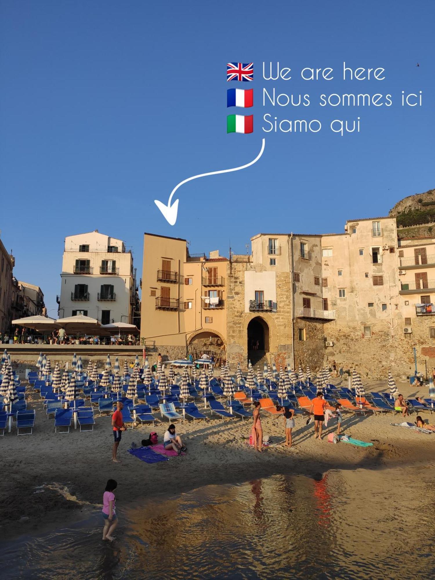 Casa Vacanze Tramonto Alla Marina Cefalù Exterior foto